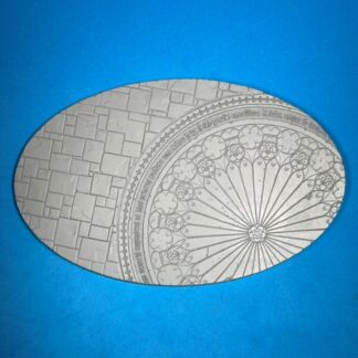 Reliquary 150 mm x 95 mm Oval Base Set One (1)